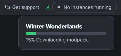 Pack downloading